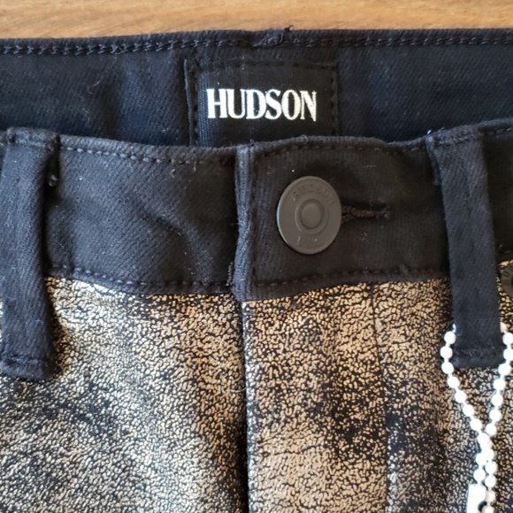 NWT girls 5 Hudson Glitter Skinny Jeans - Picture 5 of 8